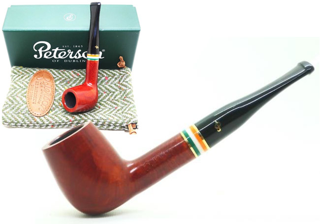 P1156 ピーターソン セントパトリックデイ2023・X105 スムース ◆Peterson 喫煙具 パイプ・パイプ用品 マドロスパイプ アイルランド