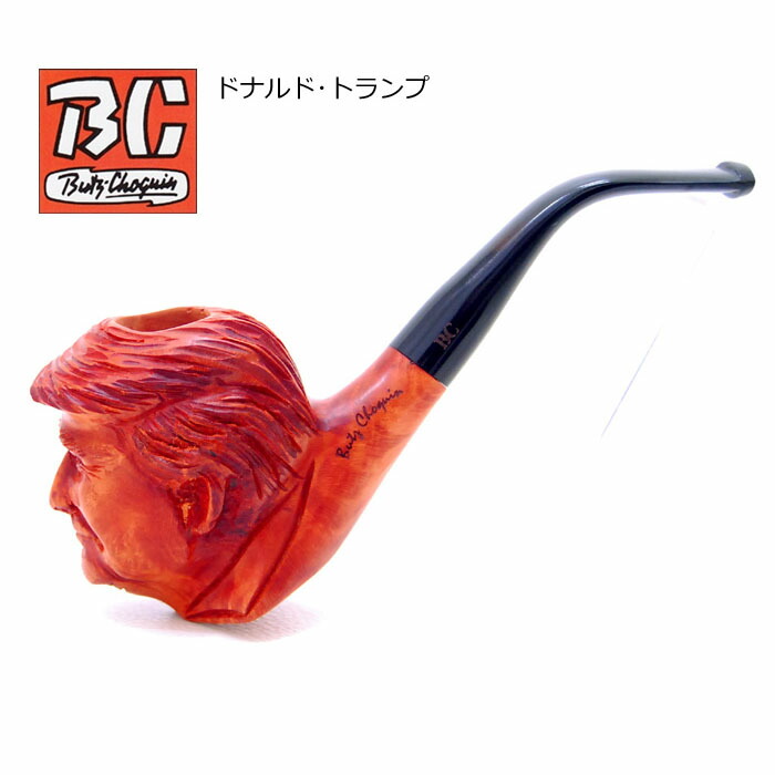 BC ブッショカン フィギアパイプ ドナルド・トランプ ◆ 喫煙具 パイプ マドロスパイプ Butz-Choquin ユニーク 個性的｜ZIPPO Specialty NAKAMURA