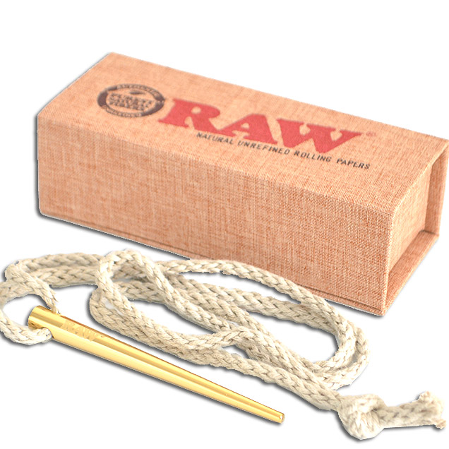 ［限定生産品］RAW GOLD POKER ゴールドポーカー 24Kメッキ◆手巻き シャグ RYO タバコ 喫煙具 ロウ
