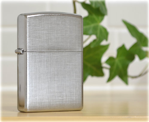 #28181 Linen Weave リネンウィーヴ ◆喫煙具 ZIPPO ジッポー オイルライター クロム クローム シンプル画像