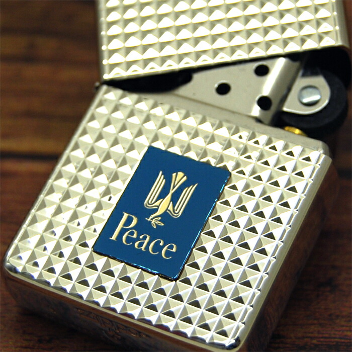 キャンペーン懸賞品 Peace ピース 格子柄 ◇喫煙具 ZIPPO オイルライター ジッポー シルバー たばこ柄 JT