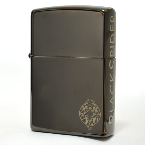 BLACK SPIDER ブラックスパイダー エボニー ◆喫煙具 ZIPPO ジッポーライター オイルライター たばこ柄 黒 ブラック 蜘蛛 クモ|ZIPPO Specialty NAKAMURA