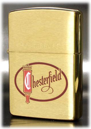 喫煙具 両面デザイン ジッポーライター オイルライター アメリカから入手したデッドストック オイルライター たばこ柄 Zippo Specialty Chesterfield 喫煙具 たばこ柄ホビー Zippo Nakamura 1993年製 チェスターフィールド