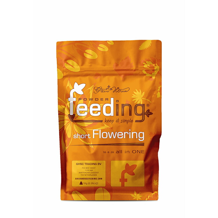 粉末肥料 Green House Feeding - short Flowering 500g 1kg グリーンハウスフィーディング ショートフラワリング|ZiPPY! 店