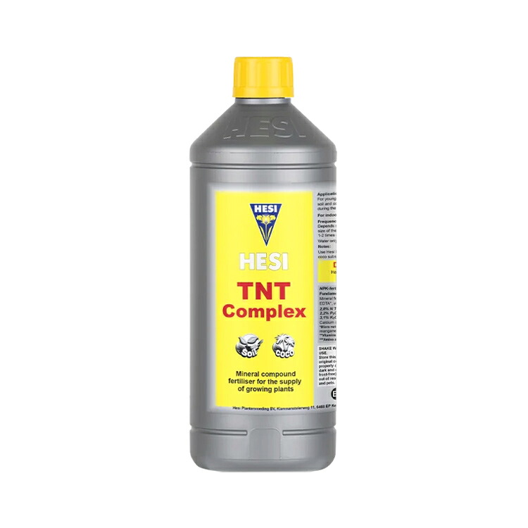 土耕/ココ培地栽培用肥料 HESI - TNT Complex 1L 5L 10L ヘシ TNT劣弱意識