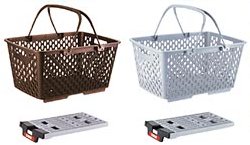 楽天市場 Ogk オージーケー 簡単脱着自転車用買い物後ろカゴ Rb 007 ジテンシャデポ