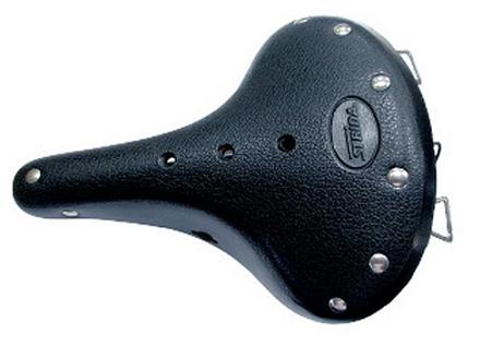 ■STRIDA（ストライダ）専用 なめし革サドル（LEATHER SADDLE）ST-SDL-004 黒いこと【北海道・沖縄・離島領域 送りとどける不可】