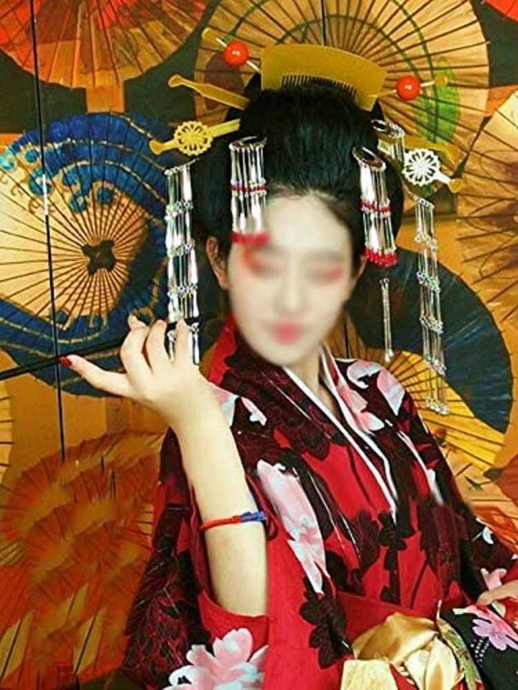 楽天市場】ハロウィン コスプレ 花魁 かんざし おいらん 遊女風