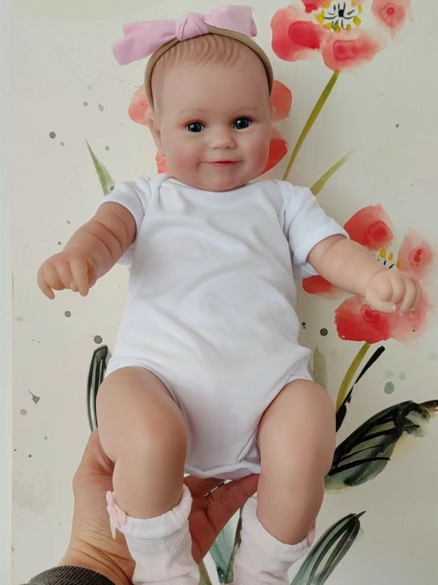 生まれ変わった人形50cm,新生児用,本物の柔らかいタッチマディ,手作りのルートヘア,高品質|ZMSHOP
