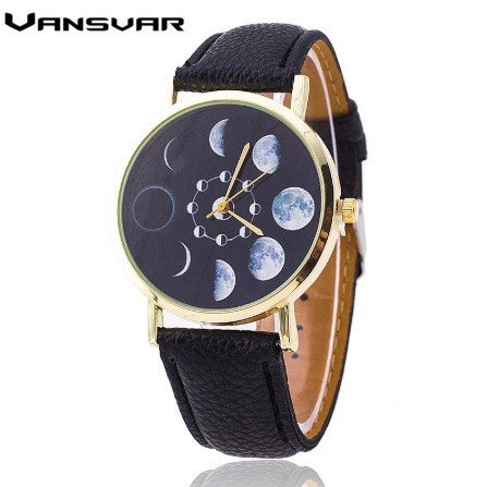 スワロフスキー　octia lux moon ウォッチ Buy Swarovski Octea Lux Moon Watch, Leather Strap, Dark blue