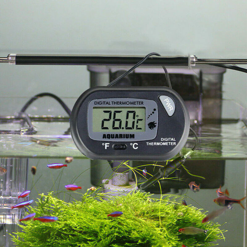Zmart デジタル水温計 温度計 水槽 熱帯魚