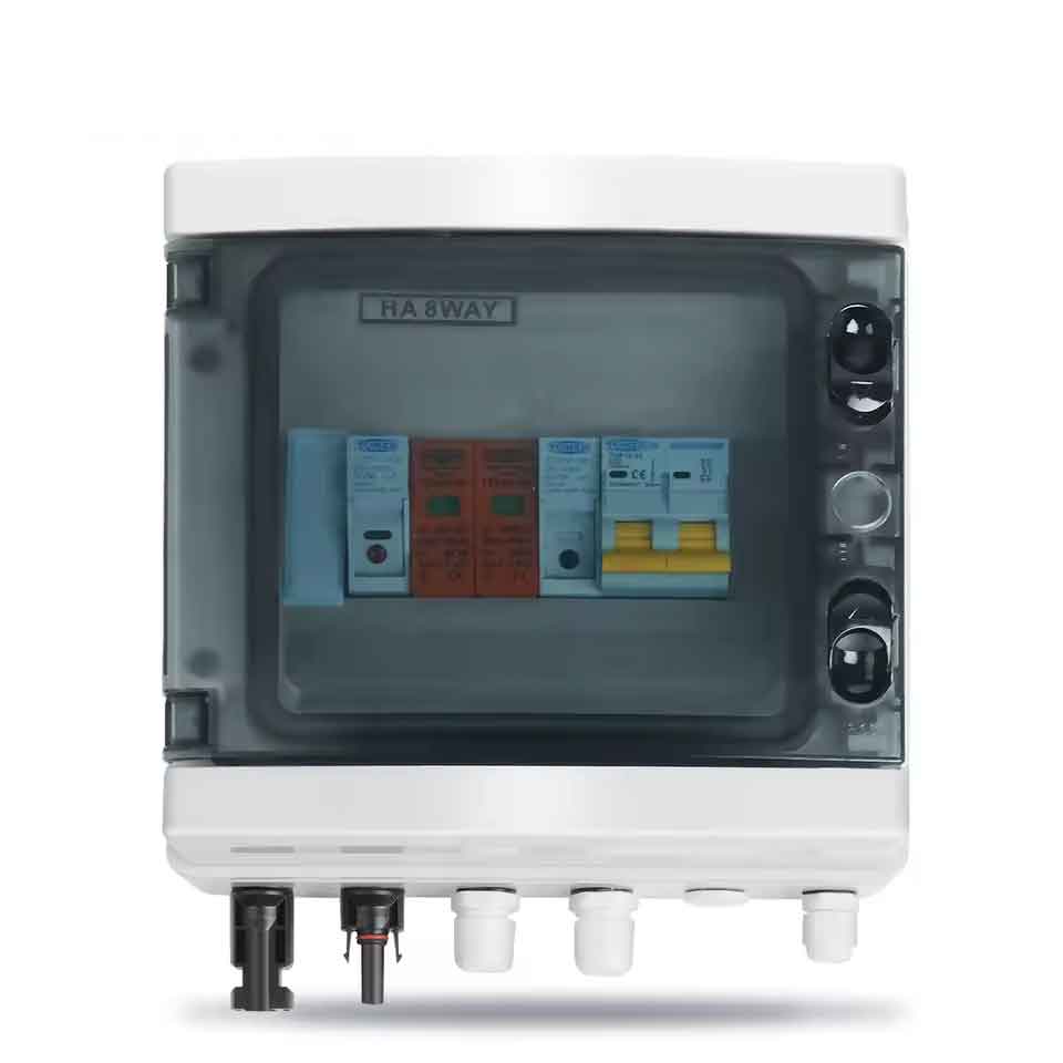 zmart 16A 太陽光発電 PV コンバイナーボックス 雷保護付き 1 入力 1 出力 DC 600V ヒューズ MCB SPD 防水ボックス IP65 ソーラー パネル インバーター 接続箱 遮断器 DCブレーカー 配線用遮断器 過電流保護 過負荷保護 DCスイッチ サージ保護 雷対策 PVシステム