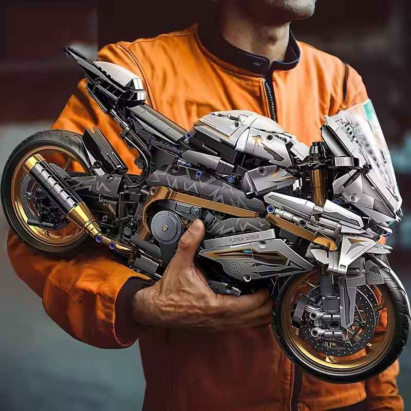 zmart TOYLINX 合金製 オートバイ デスクトップデコレーション 2045個 レーシング ビルディング ブロック おもちゃ モーターサイクル模型 バイク玩具 合金モデル 組み立てキット 2045ピース バイクセット ホビー模型 大人向けおもちゃ 子供ギフト 11,586円