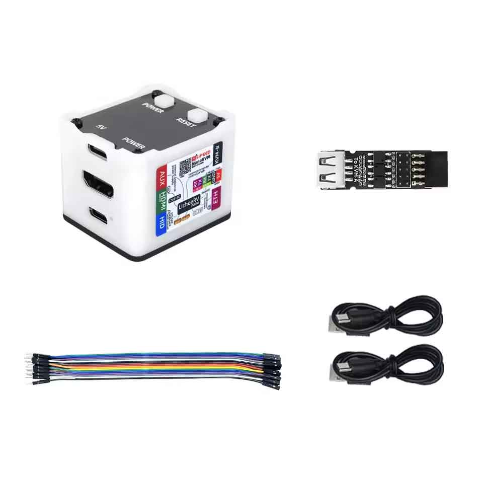 楽天市場】Geekworm KVM-A3 IP KVMリモートコントロールサーバー操作