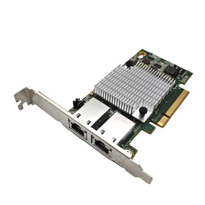 zmart 10G ダブルポート イーサネットカード X540-T2 PCIE-X8 X16 ネットワーク拡張アダプタ Synology対応 NAS 10GbE ネットワークカード LANカード RJ45 イーサネット PCIeカード NAS増設カード Synology増設 高速通信 Intel X540 NICアダプター