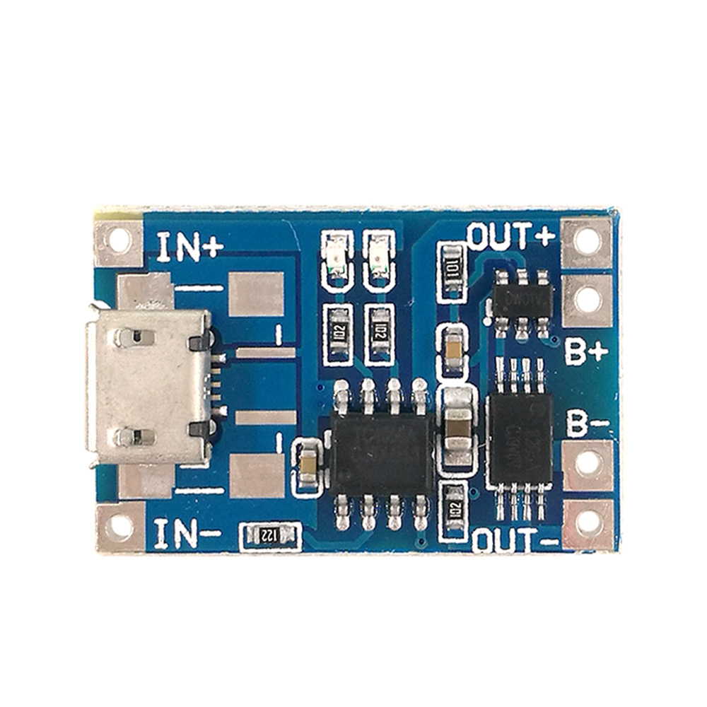 楽天市場 Usb 5v 1a Tp4056 リチウムバッテリ 充電器 モジュール 充電ボード 保護 デュアル機能 リチウムイオン 18650 マイクロusb Zmart 楽天市場店
