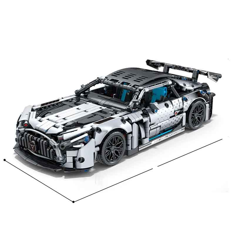 zmart 1466 PCS レーシングカー ビルディングブロック セット 1:14スケール スポーツ スーパーカー テクニックカー ビルディングカー レースカー模型 ブロック スポーツカーブロック メカニカルカーセット テクニック互換モデル 組み立てスーパーカー 1310個