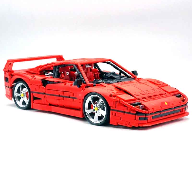 zmart 4026PCS テクニカル LOX エディション F40 アセンブリ MOC 140629 ビルディングブロックカー スーパーカーモデル 大人向け 高難易度 スポーツカーブロック 車ブロック スーパーカーブロック テクニックカー ブロック車模型 フェラーリ風 ブロックモデル 組み立てカー 14,400円