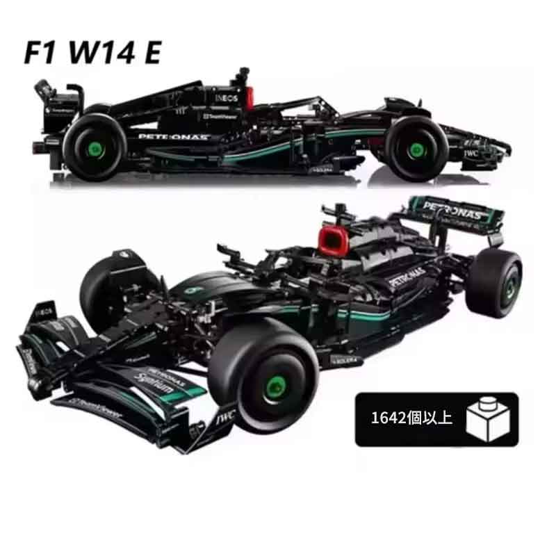 zmart 1642個 テクニカル F1 W14 E 42171 レースカー ビルディングブロック スポーツカー F1 ブロック F1 マシン ブロック レースカー ブロック F1 W14 E ブロック AMG F1|zmart店