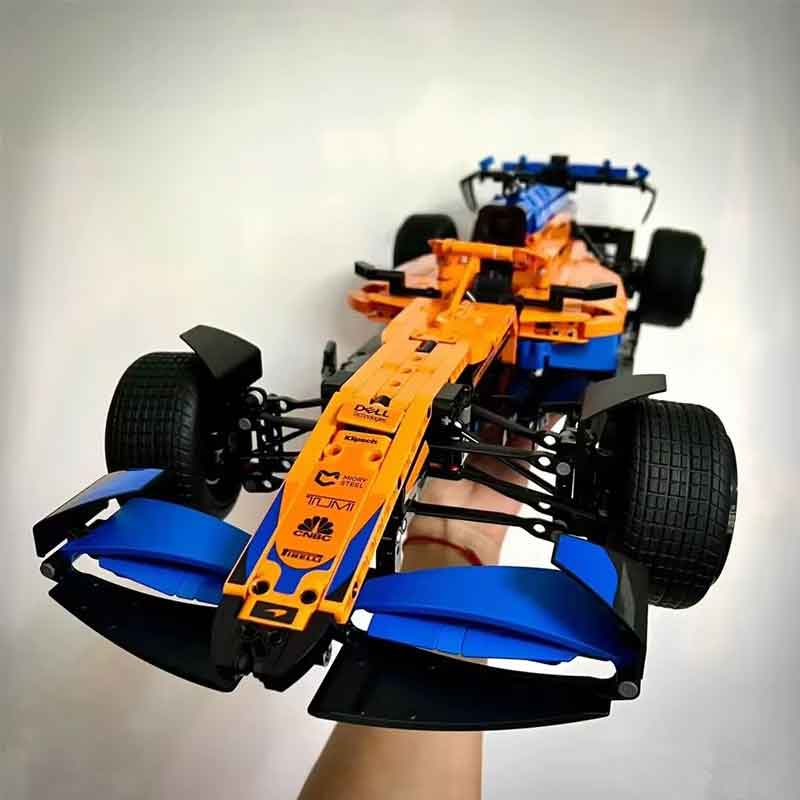 zmart 1431個 マクラーレン F1 フォーミュラ1 スーパーカー レースカー モデル 42141 ビルディング　ブロック レンガ F1 ブロック レースカー ブロック テクニック レーシングカー フォーミュラカー ブロック F1 マシン 組み立て