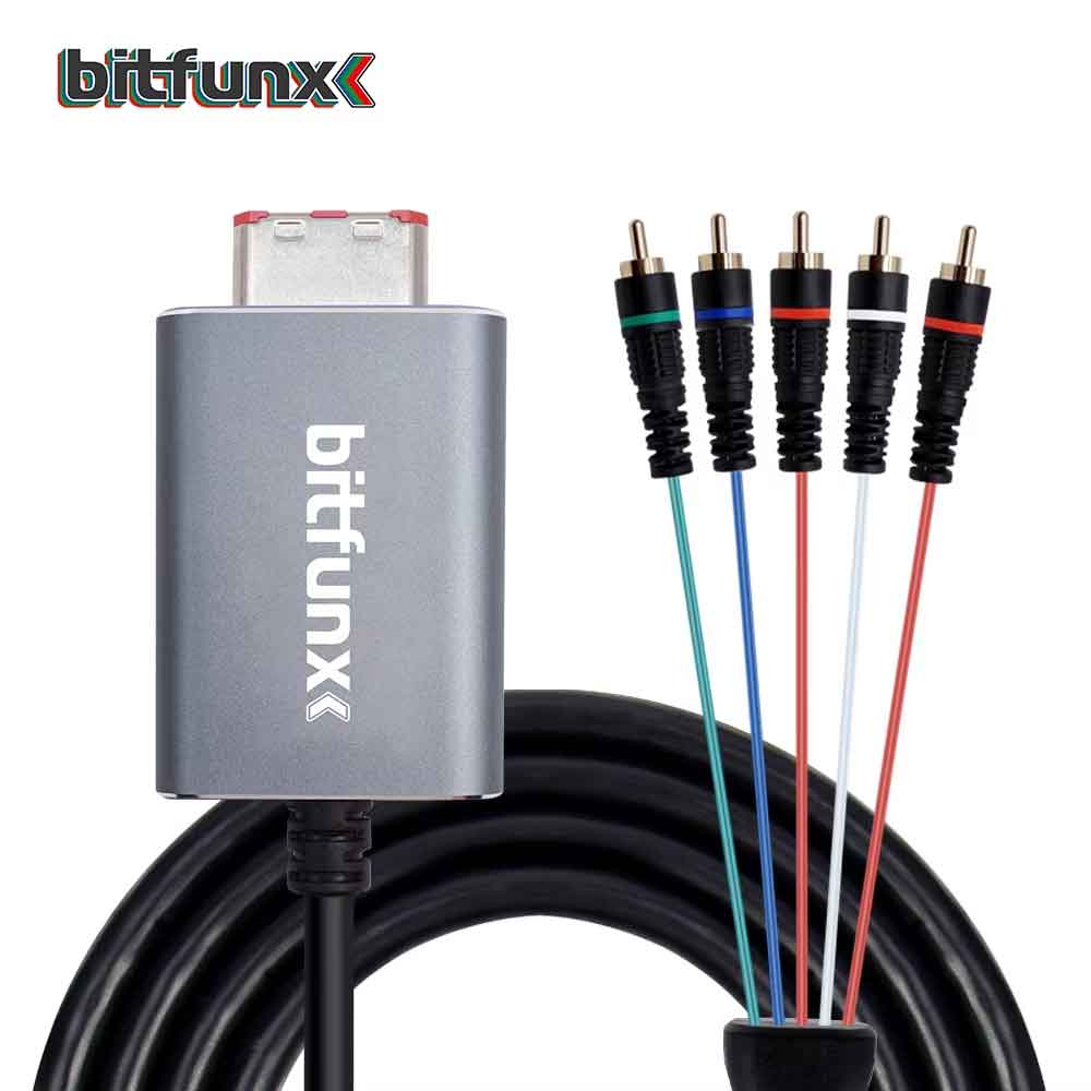 Bitfunx 構成要素録画媒体 5RCA YPbPr有線テレビ ニンテンドー 力くらべ正六面体 NGC デジタルAV最終生産物 HDMI to 構成要素取り替えっこ HDMI RCA取り替えっこ HDMI to AV取り替えっこ 構成要素有線テレビ