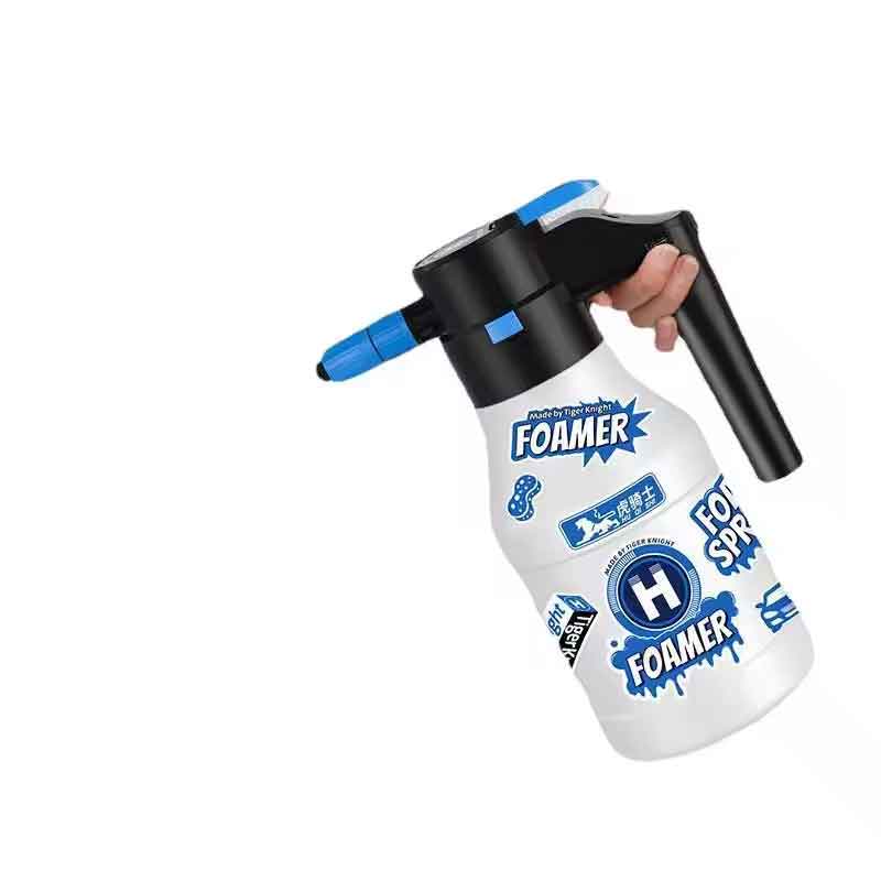 zmart 電動 フォーム スプレー 洗車用フォームジェネレーター リチウム電池フォームランス 1時間耐久 洗車タオル フォームウォッシュ 電動スプレー フォームガン 泡洗浄 洗車用品 泡噴射 噴霧器 泡立ち 高圧洗浄 泡ノズル 洗剤ボトル コードレス 充電式 圧力調整