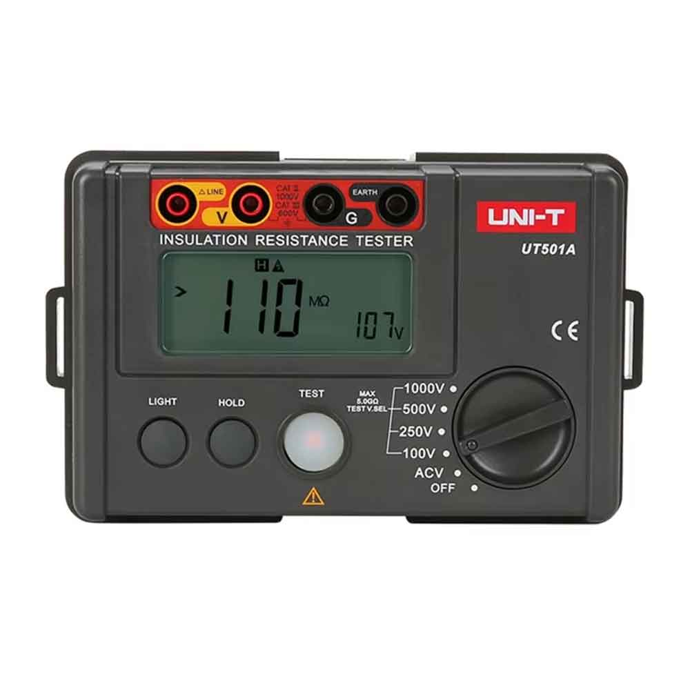 デジタルメガー 絶縁抵抗計 UNI-T UT501A LCDバックライト付き 00-1000V メガ メーター デジタル 抵抗計 メガオーム メーター 30～750VAC 電圧計 12,790円