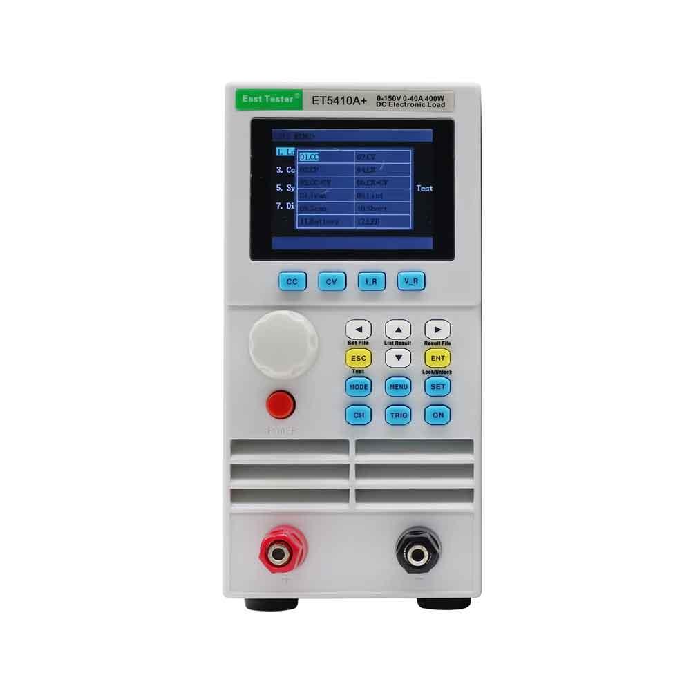 zmart DC 電子負荷 プログラム可能 ET5410A+ USB 電源 500V 40A 400W デジタル負荷 バッテリーテスター 定電流モード 定電圧モード 定抵抗モード 放電試験 電池試験 負荷試験 バーンイン試験 熱試験 LED試験 電源テスト 電圧計 電流計 パワーアナライザー 日本語説明書付き