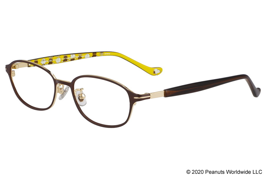 楽天市場 スクエア型めがね Zoff Peanuts Collection スヌーピー グッズ プレゼント ゾフ メタルフレーム 度付きメガネ 度入り めがね ダテメガネ レディース おしゃれ Zoff Dtk Zf15 43e1 Zf15 43e1 ブラウン 51 17 140 Zoff ゾフ 楽天市場店