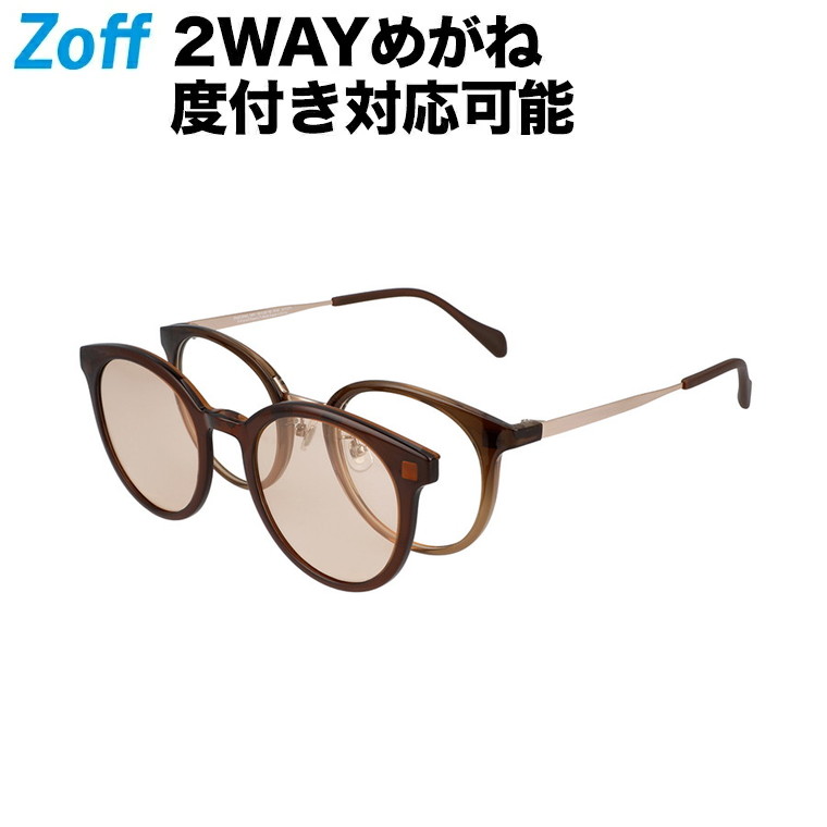 楽天市場】ボストン型 2WAYめがね｜Zoff NIGHT&DAY｜ゾフ マグネット 