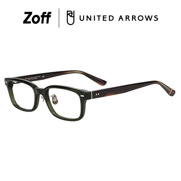 楽天市場】|Zoff UNITED ARROWS ウェリントン型 メガネ (ブラック