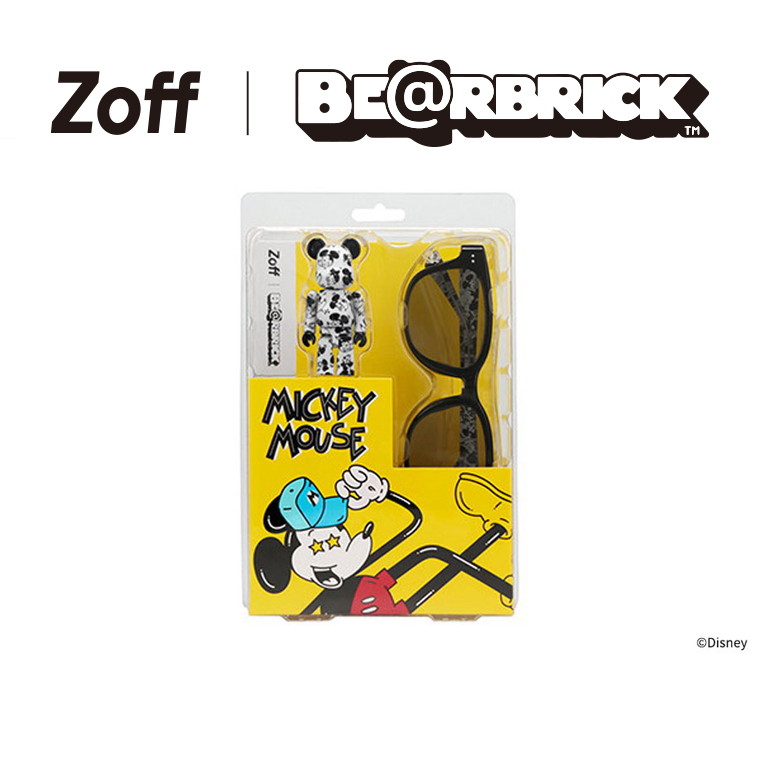 楽天市場】|【数量限定】Zoff BE@RBRICK ウェリントン型 サングラス