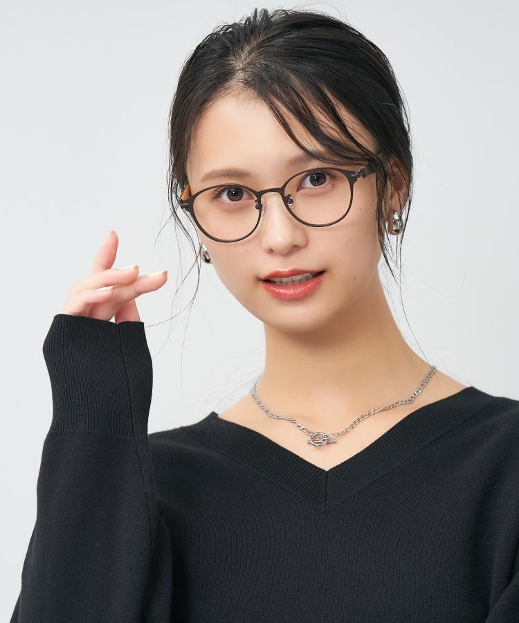 | 豆の町型 眼鏡 (赤銅色(つや消し)) Zoff CLASSIC なめし革調 ラバーテンプル ズレ挙げ句の果て押しとどめる メガネ 伊達めがね 度付き添い人水晶体取り替えっこ 度あり 度なし レディース メンズ ユニ一発やる 今めかしい【ZA252007-44F1】【50□19-147】|