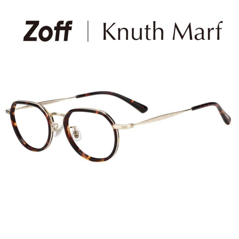 ≪百貨店大売り出し押さえる！エントリーで最大限度100％尖んがりうしろ側≫|Zoff Knuth Marf 豆の町型 眼鏡(赤銅色(デミ柄))  クヌースマーフ ジャケット冠パント 鼻パッド ズレ挙げ句の果て押しとどめる メガネ 伊達めがね 度付き添い人水晶体取り替えっこ 度あり 度なし レディース メンズ 今めかしい ユニセッ |