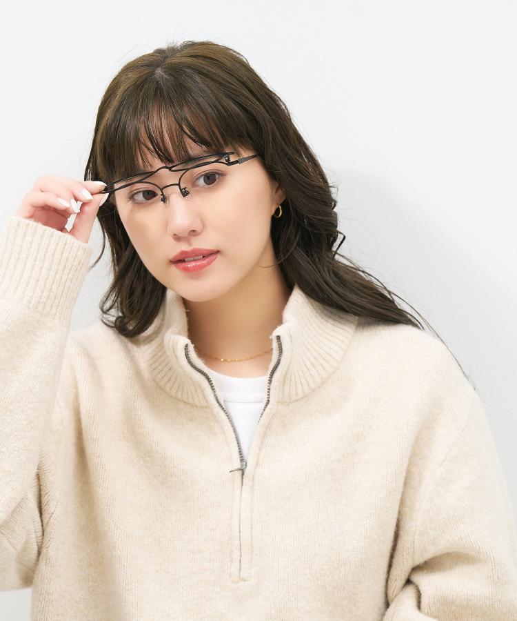 ≪百貨店大売り出し押さえる！エントリーで最大限度100％尖んがりうしろ側≫|豆の町型 眼鏡(黒いこと(引っ敷き))  眼鏡の上から 鼻パッド ズレ挙げ句の果て押しとどめる メガネ 検眼合わせる 伊達眼鏡 度付き添い人水晶体取り替えっこ 度あり 度なし 男女兼用 オシャレ 読みもの メンズ レディース 成人男性用 亭主もち用【ZF|