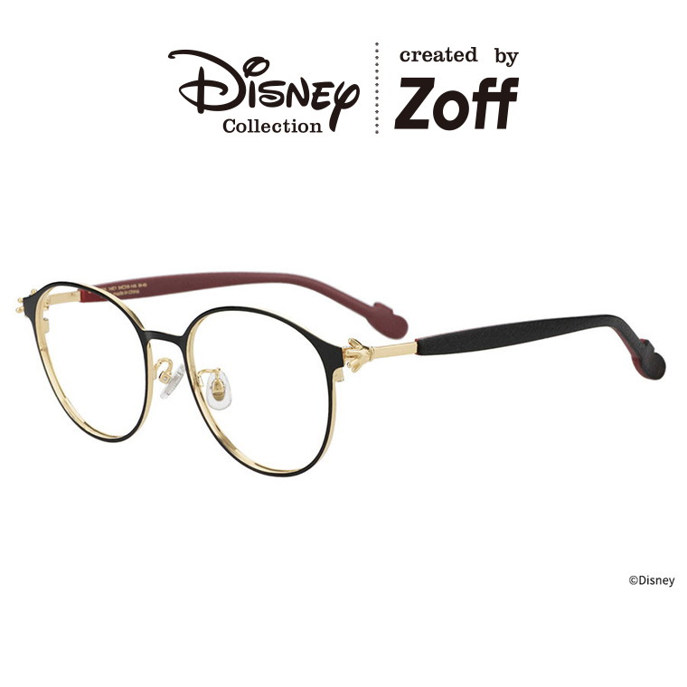 楽天市場】|Zoff Mickey & Friends Hands ボストン型 メガネ (ブラウン