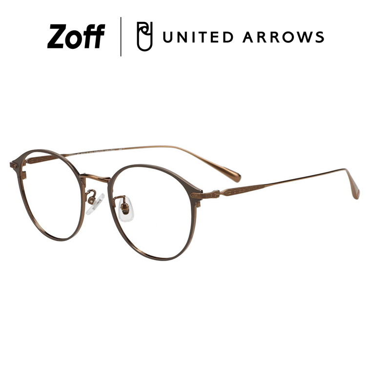 楽天市場】|ボストン型 めがね（ブラック） Zoff UNITED ARROWS
