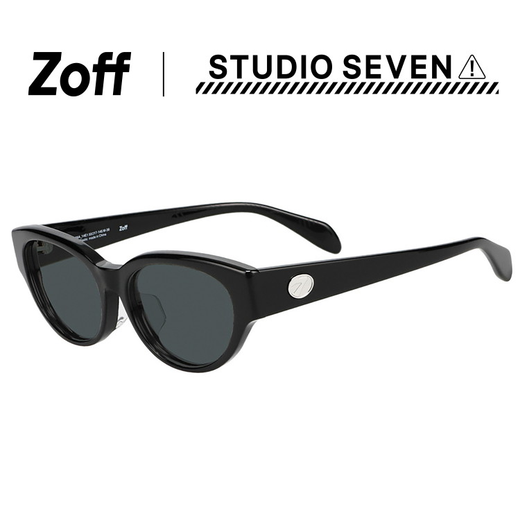 楽天市場】|Zoff STUDIO SEVEN ボストン型 サングラス (ブラック