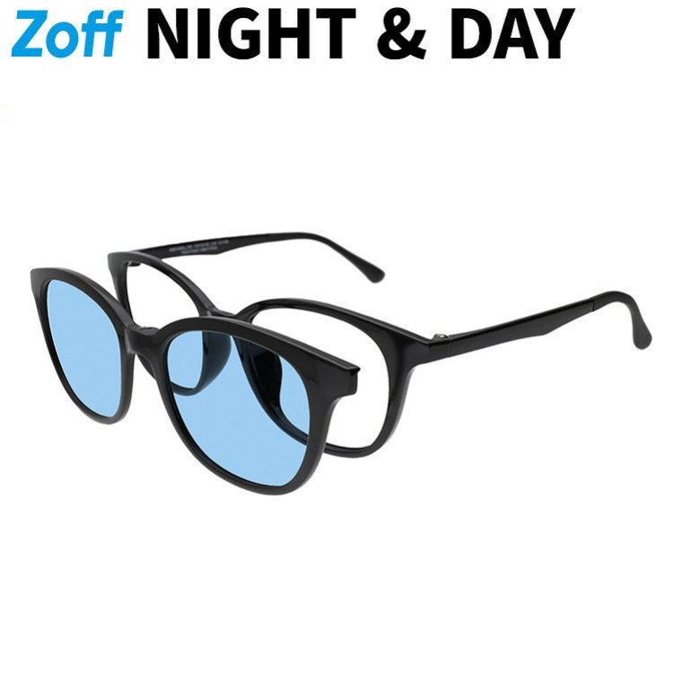 楽天市場】|ウェリントン型 2WAYめがね Zoff NIGHT & DAY（偏光