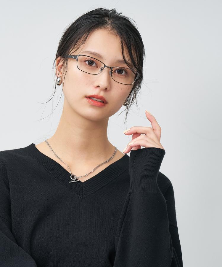 | 真四角型 眼鏡 (薄墨色(鵞鳥メタ)) Zoff NEW STANDARD 似合うを科学の科目した眼鏡 メガネ 伊達眼鏡 度付き添い人水晶体取り替えっこ 度あり 度なし 男女兼用 オシャレ 読みもの 成人男性用 商行為 メンズ ユニ一発やる【ZN252004-17F1】【56□16-145】|