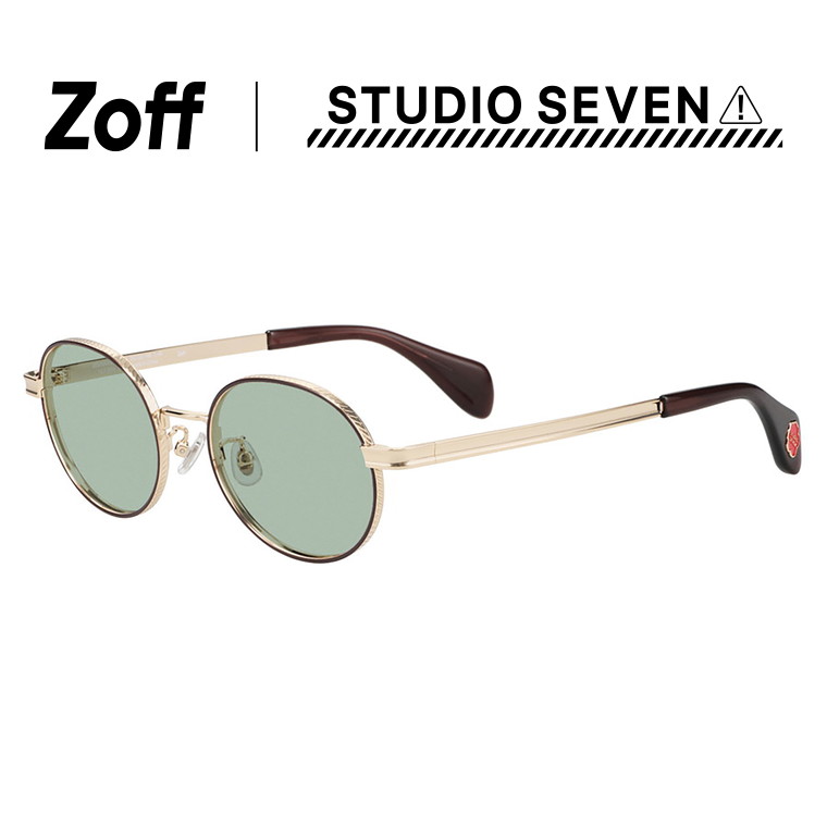 楽天市場】|Zoff STUDIO SEVEN ボストン型 サングラス (ブラック