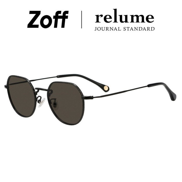follow fellow ウォヌセット Zoff サングラス メンズ レディース 【WEB限定】ウェリントン 型