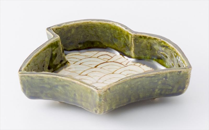 楽天市場 美濃焼 窯元蔵珍窯 織部千鳥 向付 蔵珍窯