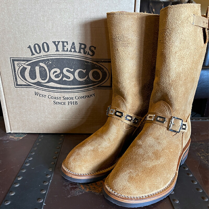CUSTOM BOSS 8 1/2E、9 1/2E ブリティッシュタンドマーネ  Vintage Riding Boots-Roughout British Tan Domane