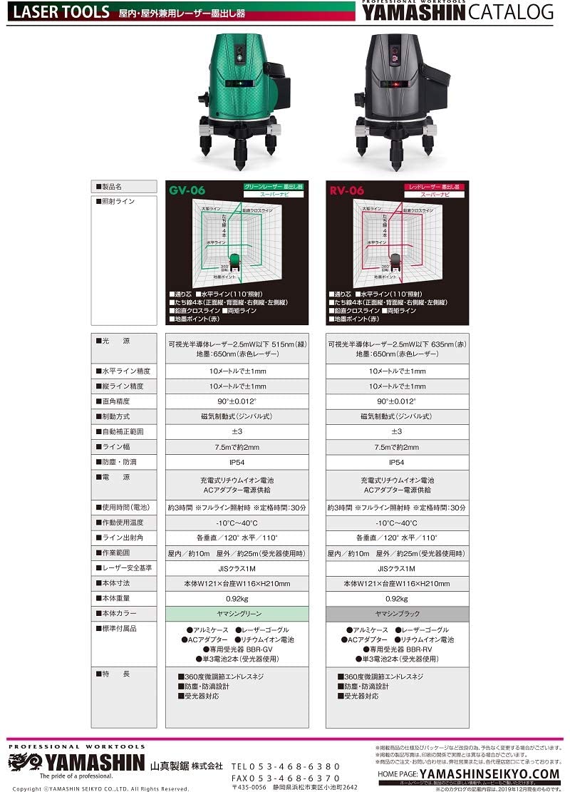 ポスターフレーム 山真製鋸(YAMASHIN) レッドレーザーフルラインドット