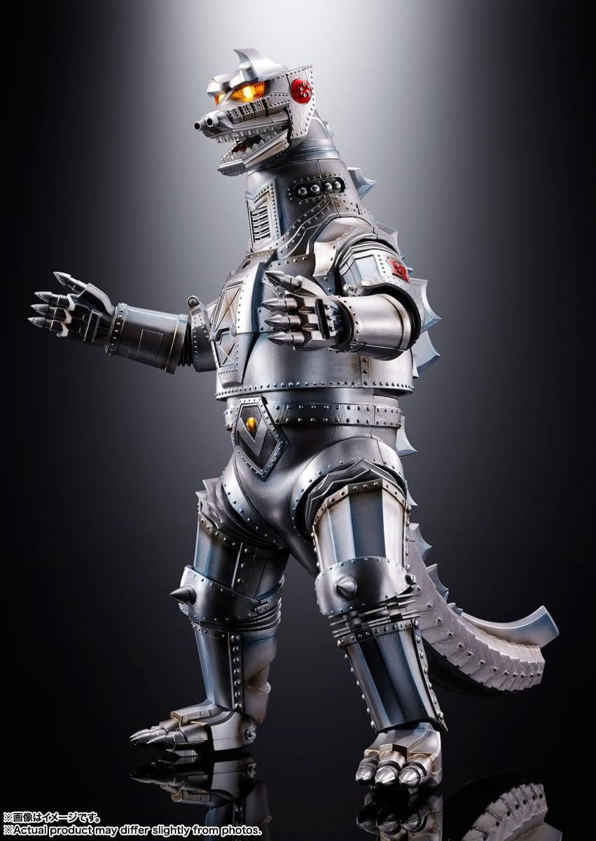 TAMASHII NATIONS DX超合金魂 ゴジラ対メカゴジラ メカゴジラ 1974 約270mm ABS&POM&ダイキャスト製 塗装済み可動フィギュア画像