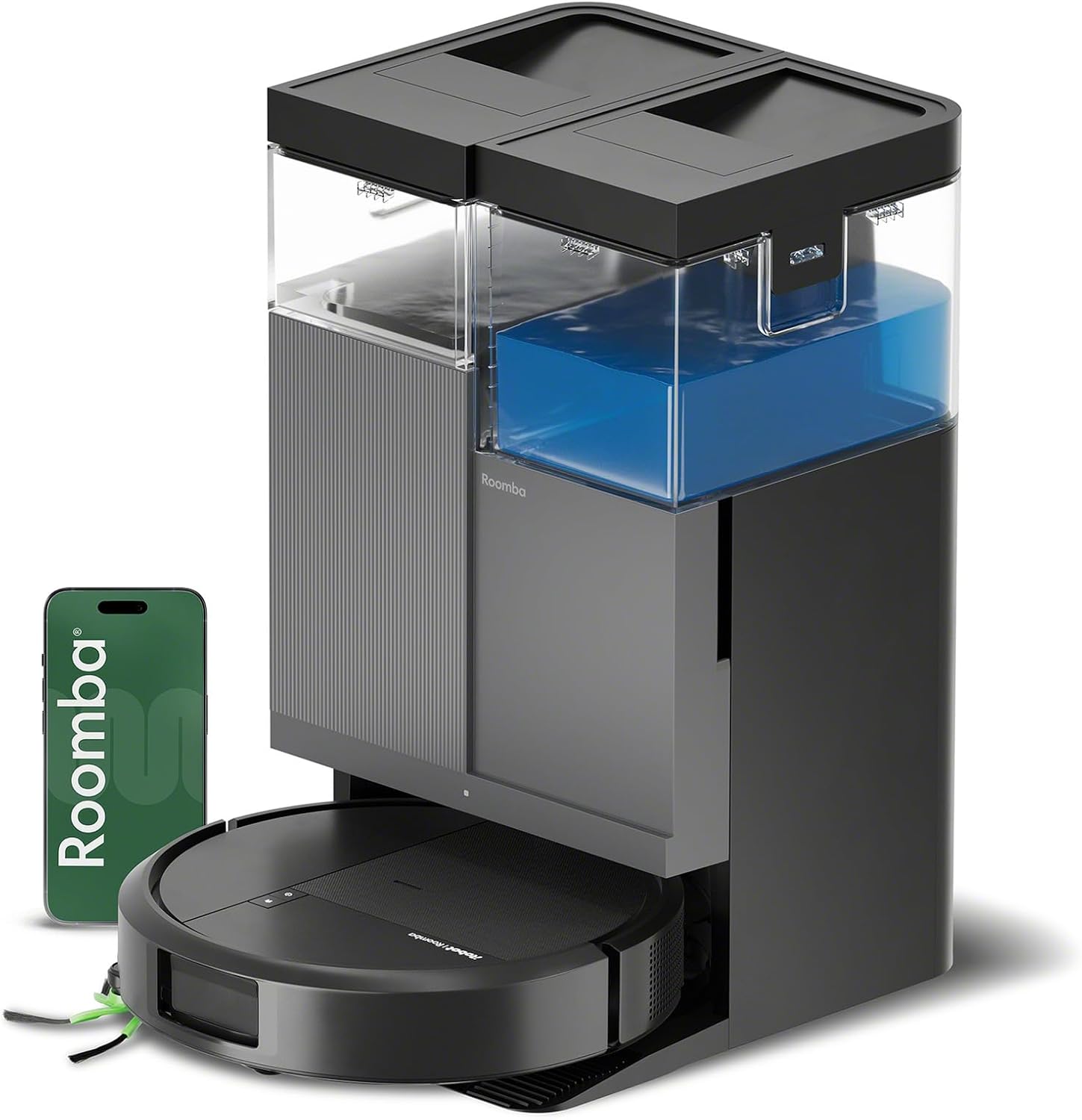iRobot Roomba Plus 415 Combo G285060 ルンバ ロボット掃除機 AutoWash充電ステーション 水拭き両用 自動ゴミ収集 モップ洗浄・乾燥 マッピング Wi-Fi アプリ対応 国内正規品 5061083614817|ロジカルセレクト 店