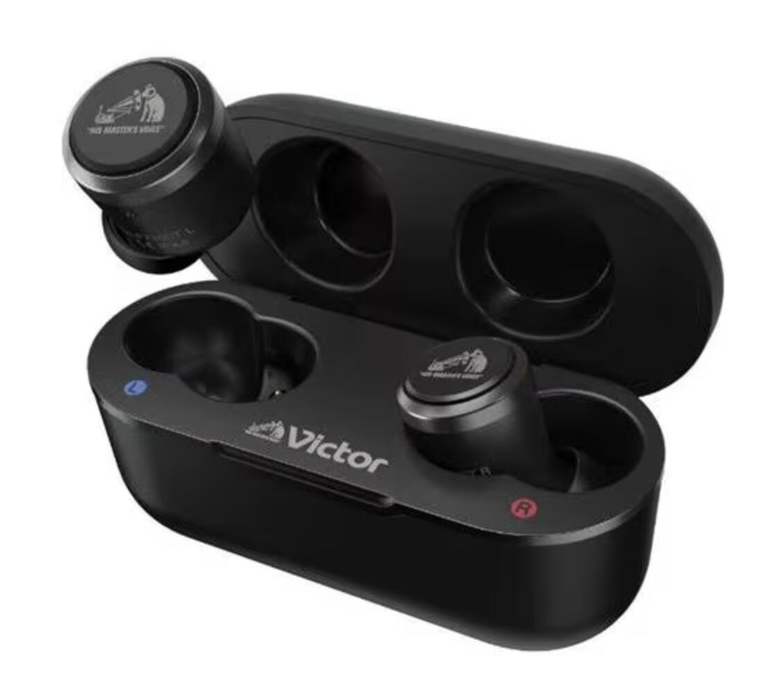 JVC Victor HA-FX100T 完全ワイヤレスイヤホン Bluetooth 5.1 ブラック aptX AAC IPX4 防水 最大28時間再生 カナル型 マイク付き USB Type-C ビクタースタジオ監修 国内正規品 4975769015823｜ロジカルセレクト 店