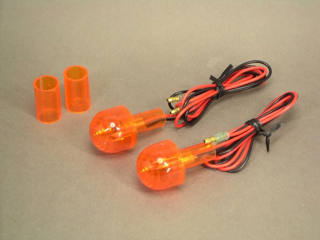 バーエンドウインカー オレンジ 2個1set オートバイ バイク ハンドル ZOOM ズーム ズームエンジニアリング zoomengineering 製
