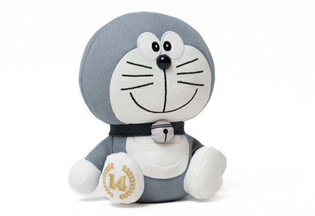 楽天市場】ドラえもん 12周年Ver. デニムドラえもん ぬいぐるみ